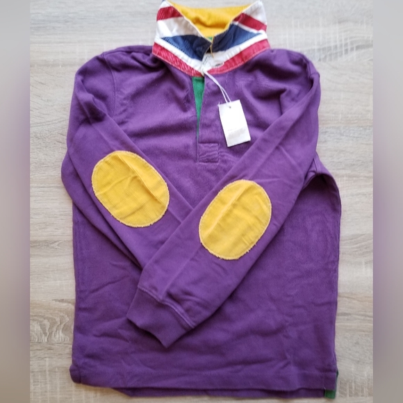 Mini Boden Other - 2012 nwt Mini Boden boys purple rugby.